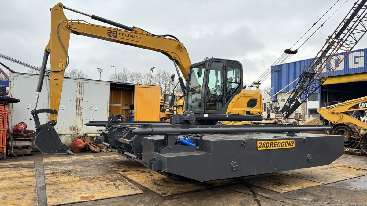 28 dredgign dredg7 5 amphibious excavator swampbuggy bigfloat 15