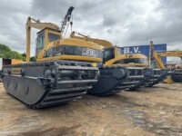 Amphibious excavator 11
