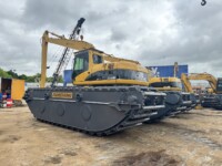 Amphibious excavator 12